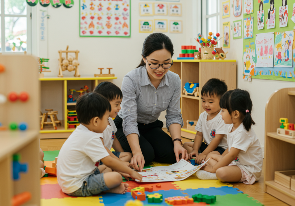cv xin việc giáo viên mầm non
