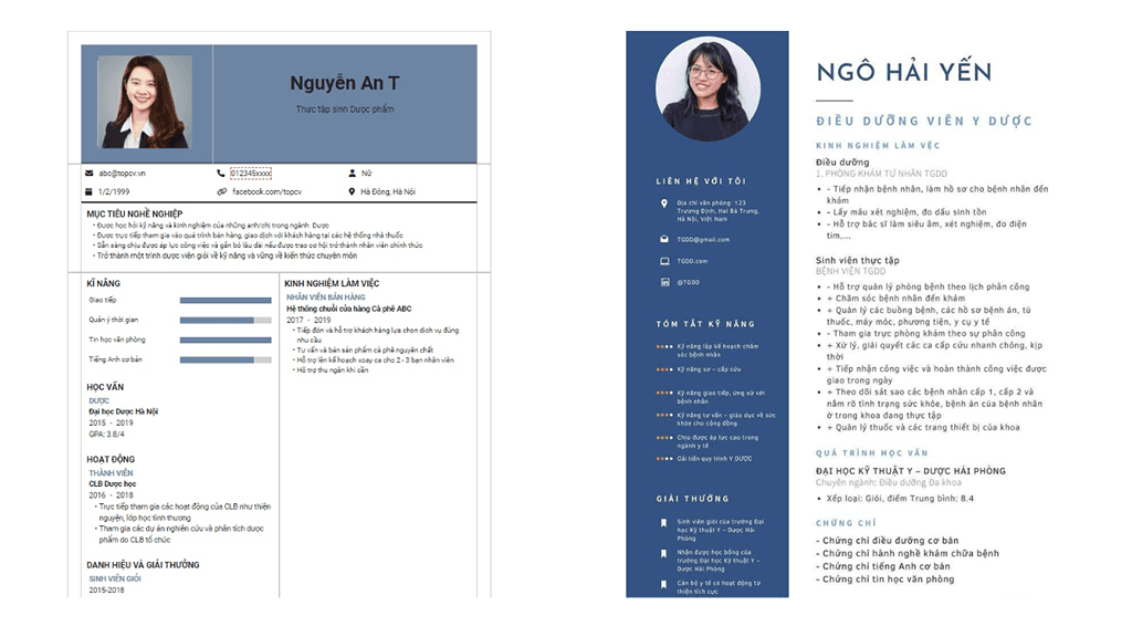 cách viết cv cho người mới ra trường