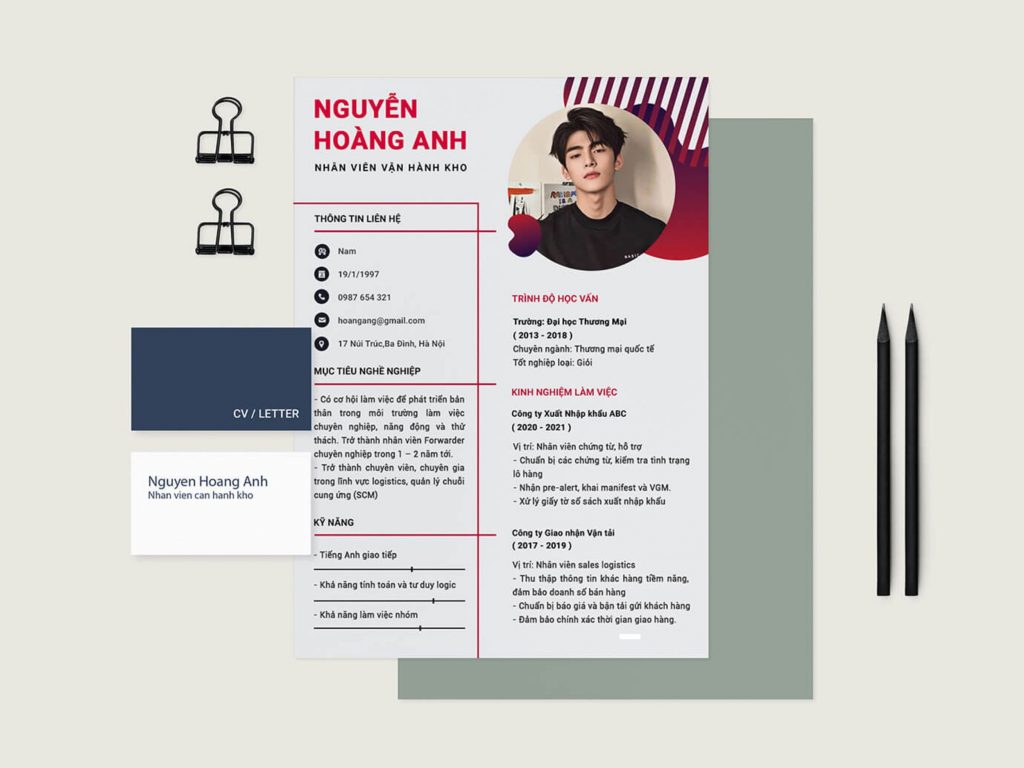 cách viết cv chuyên nghiệp