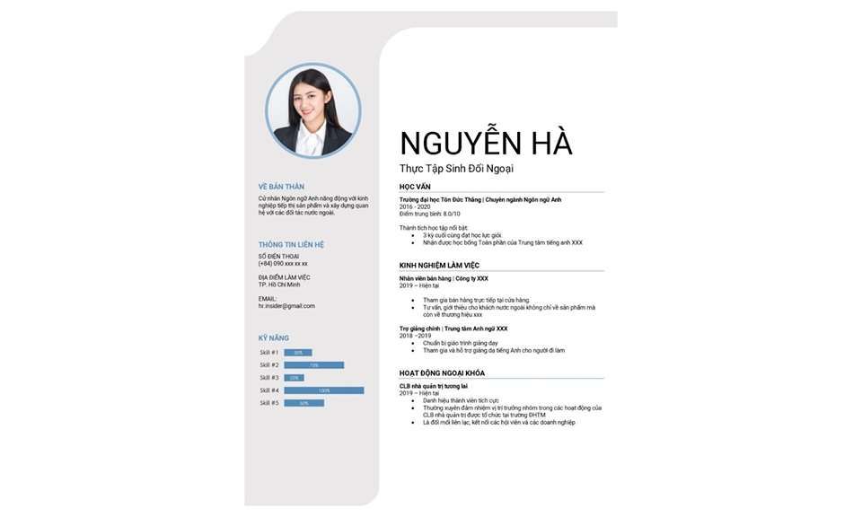 cách viết cv chuyên nghiệp