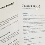 font chữ khi viết cv