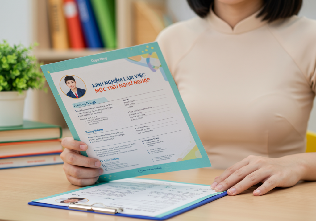 cv xin việc cho giáo viên tiểu học