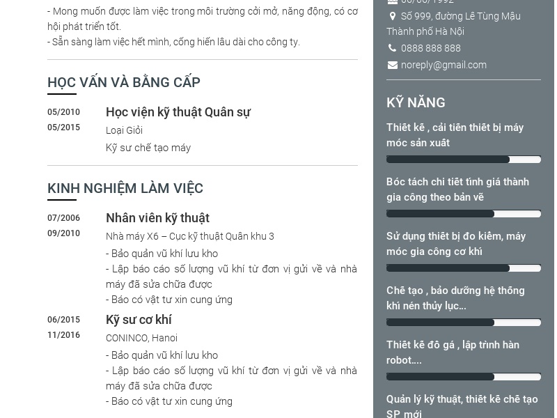 lỗi thường gặp khi viết cv