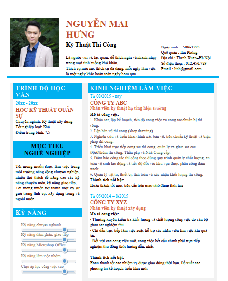 mẹo làm cv nổi bật