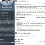 Mẫu CV nhân viên kho chuyên nghiệp, dễ gây ấn tượng với nhà tuyển dụng