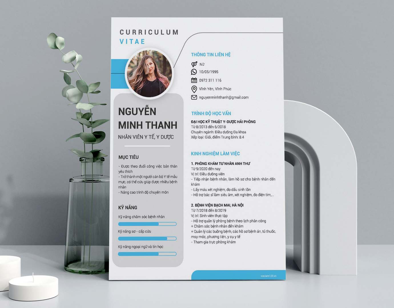 CV dược sĩ bệnh viện cần làm nổi bật kinh nghiệm dược lâm sàng và quản lý thuốc theo đúng quy trình