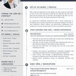 CV biên phiên dịch mẫu song ngữ chuyên nghiệp, phù hợp ứng tuyển tại doanh nghiệp nước ngoài và tổ chức quốc tế