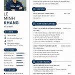 CV kỹ sư điện mẫu chuyên nghiệp với bố cục rõ ràng, phù hợp ứng tuyển tại doanh nghiệp và nhà máy